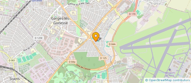 localisation de l'entreprise ALLO VTC IDF  GARGES-LES-GONESSE