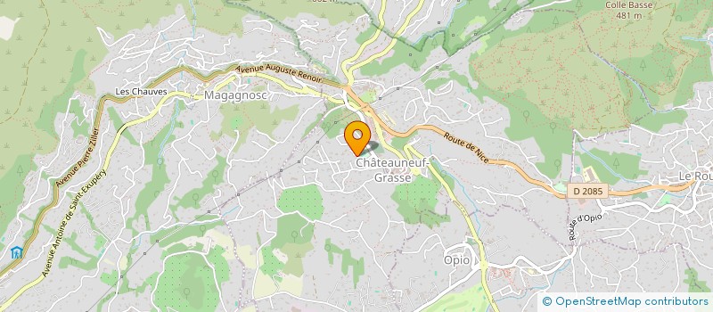 localisation de l'entreprise ALLO VTC SERVICE  CHATEAUNEUF-GRASSE