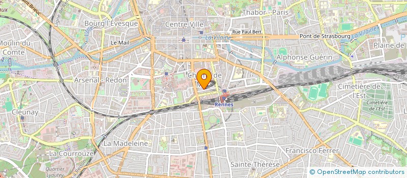 localisation de l'entreprise ALLOA  RENNES