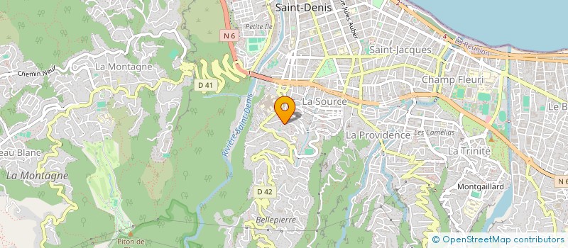 localisation de l'entreprise ALLOAPERO974  SAINT-DENIS