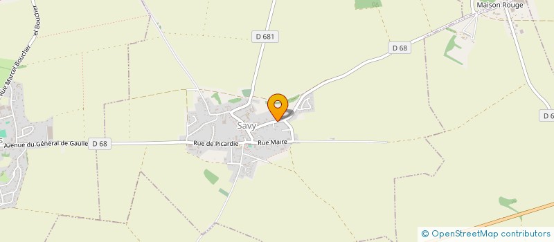 localisation de l'entreprise ALLOBATI SERVICE à SAVY