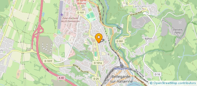localisation de l'entreprise ALLOBROGE à ANNECY