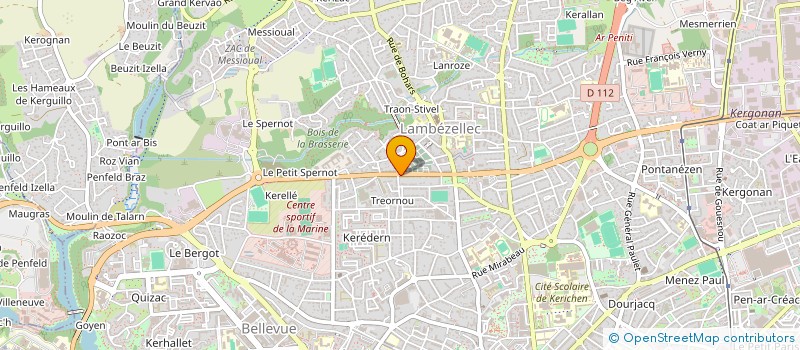 localisation de l'entreprise ALLOCAMAT à BREST