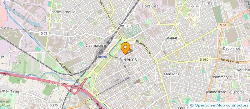 localisation de l'entreprise ALLOCOUCHES à REIMS