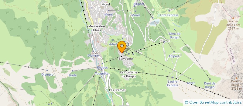 localisation de l'entreprise ALLODIS PARTICIPATIONS  LES ALLUES