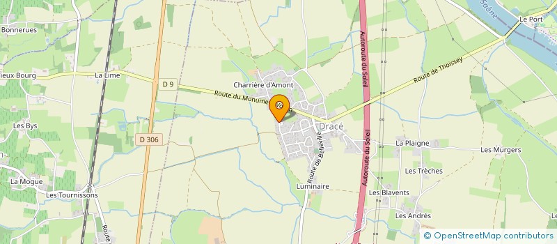 localisation de l'entreprise ALLOGIO COMPETENZA  DRACE