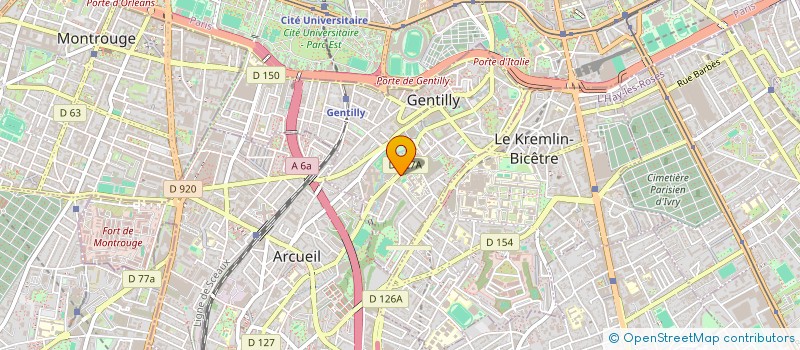 localisation de l'entreprise ALLOGISTIQUE  GENTILLY