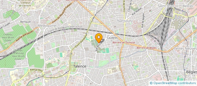 localisation de l'entreprise ALLOJA  TALENCE