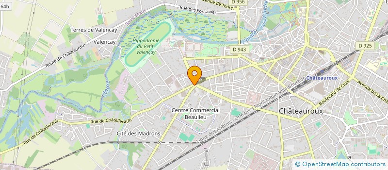 localisation de l'entreprise ALLONE GROUP à CHATEAUROUX