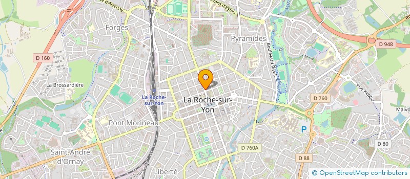 localisation de l'entreprise ALLONERGY à LA ROCHE-SUR-YON