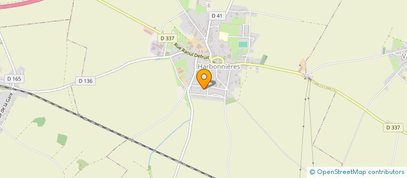 localisation de l'entreprise ALLONS A L'ECOLE  HARBONNIERES