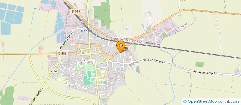 localisation de l'entreprise ALLONY  NANGIS