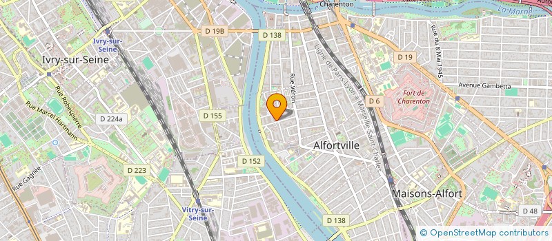 localisation de l'entreprise ALLOPAC à ALFORTVILLE