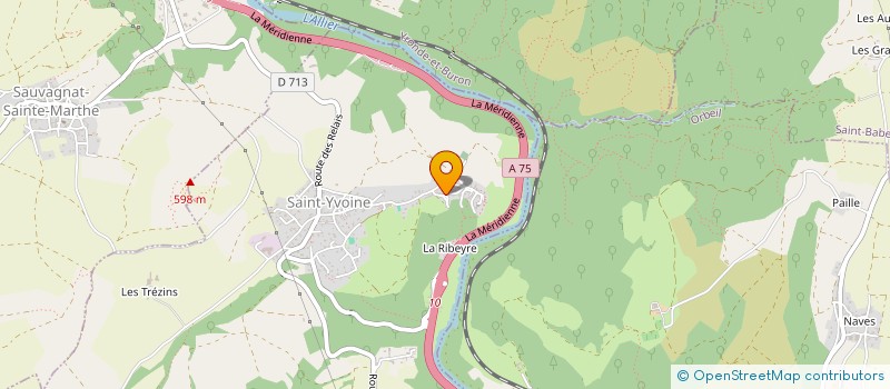 localisation de l'entreprise ALLOPB  SAINT-YVOINE