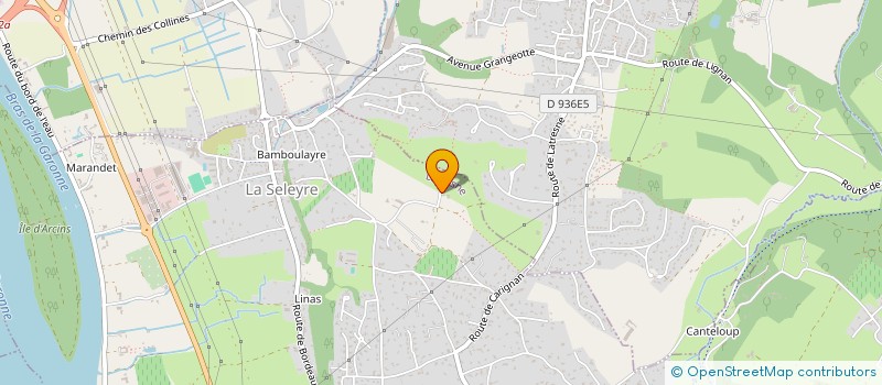 localisation de l'entreprise ALLOPRO33  LATRESNE