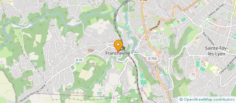 localisation de l'entreprise ALLORA PIZZA à FRANCHEVILLE