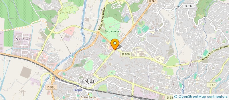 localisation de l'entreprise ALLORTHO à FREJUS