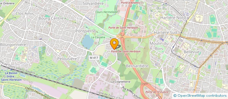 localisation de l'entreprise ALLORY PERE ET FILS  SAINT-HERBLAIN