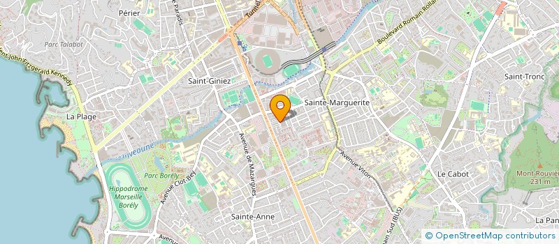 localisation de l'entreprise ALLOS à MARSEILLE