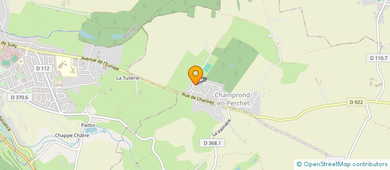 localisation de l'entreprise ALLOSA à CHAMPROND-EN-PERCHET