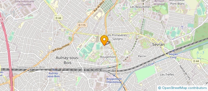 localisation de l'entreprise ALLOTAB VTC à SEVRAN