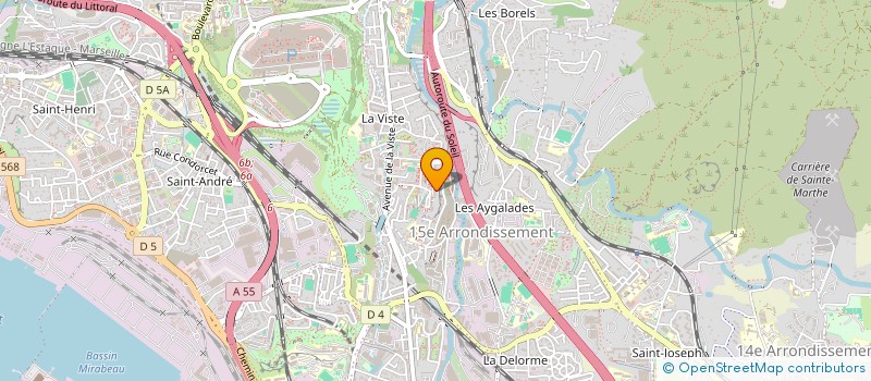 localisation de l'entreprise ALLOTOITURE13 à MARSEILLE