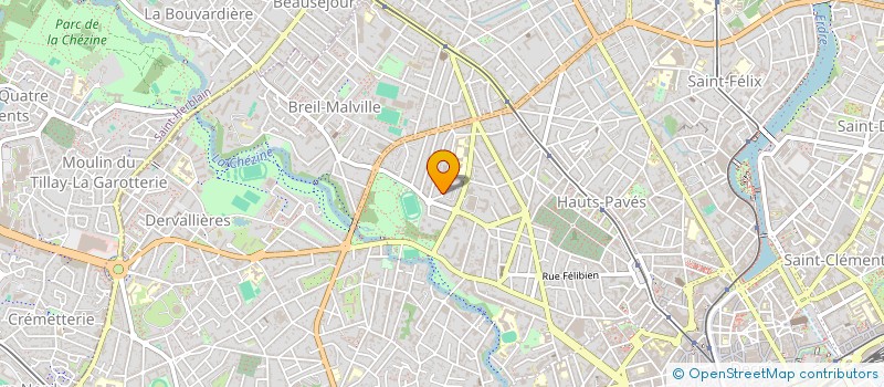 localisation de l'entreprise ALLOU  NANTES
