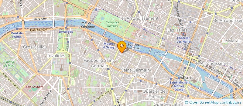 localisation de l'entreprise ALLOU BORREMANS  PARIS