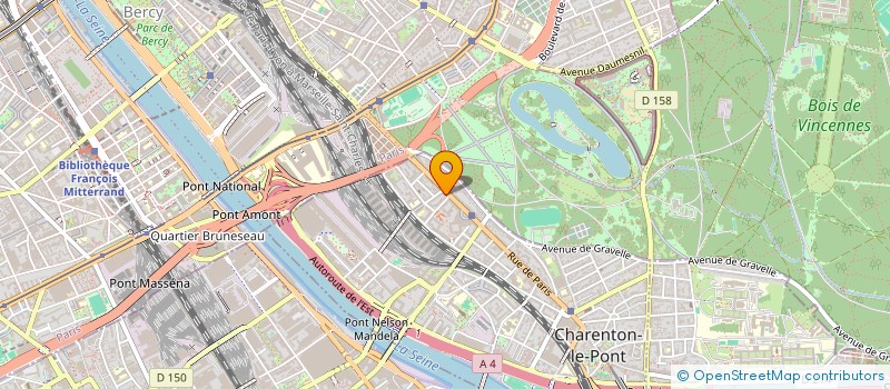 localisation de l'entreprise ALLOUN FAMILY  CHARENTON-LE-PONT