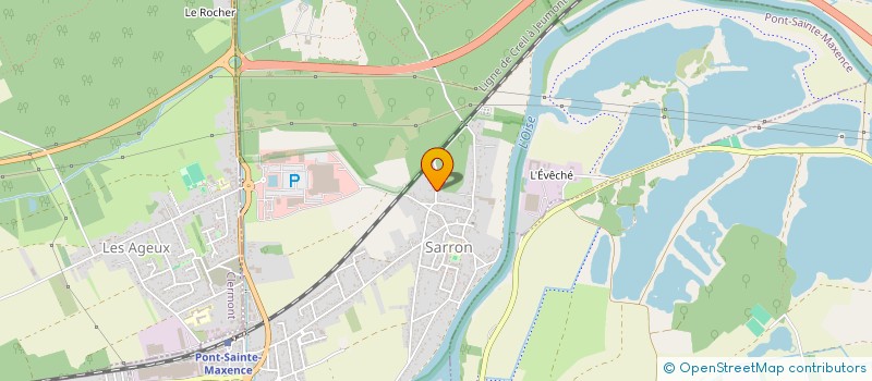 localisation de l'entreprise ALLOUSH  PONT-SAINTE-MAXENCE