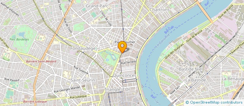 localisation de l'entreprise ALLOVIN à BORDEAUX
