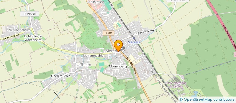 localisation de l'entreprise ALLOWPLUS  SIERENTZ