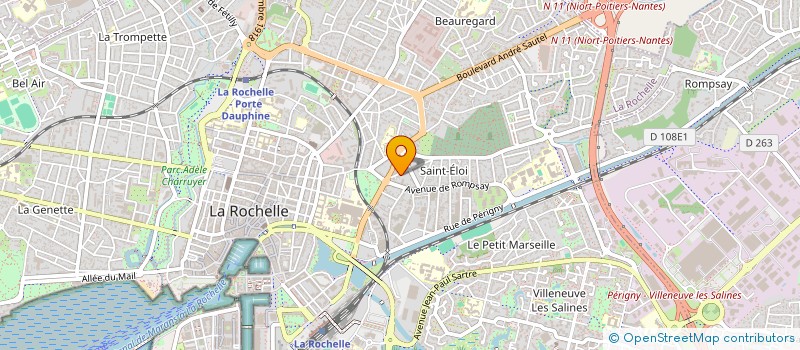 localisation de l'entreprise ALLOY  LA ROCHELLE