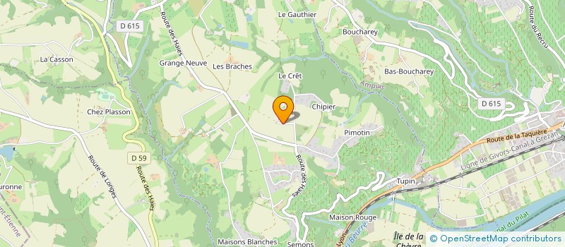 localisation de l'entreprise ALLPROTECH  TUPIN ET SEMONS