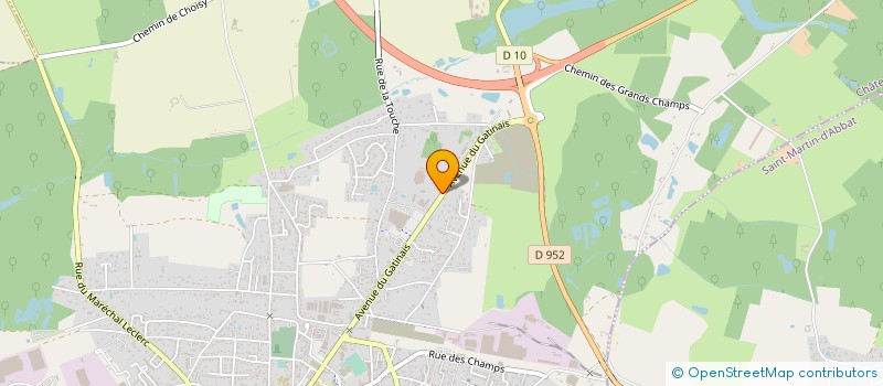 localisation de l'entreprise ALLSHOPS SERVICES  CHATEAUNEUF-SUR-LOIRE