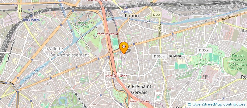 localisation de l'entreprise ALLSITE SECURITE à LE PRE-SAINT-GERVAIS