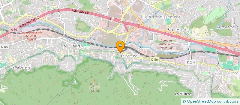 localisation de l'entreprise ALLSOFT CONSULTING à MARSEILLE