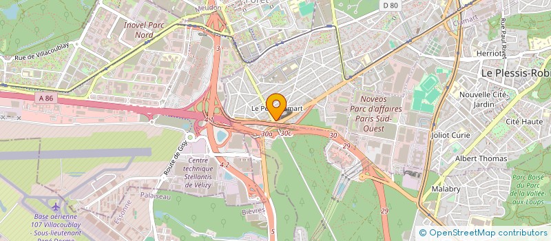 localisation de l'entreprise ALLSPAD à CLAMART