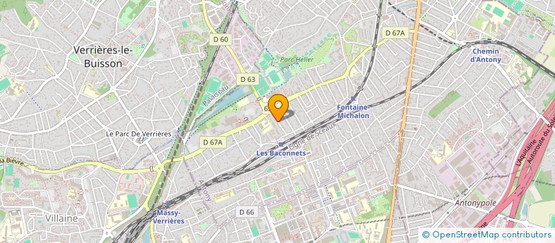 localisation de l'entreprise ALLSTONE SAS à ANTONY