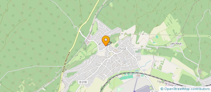 localisation de l'entreprise ALLTEC  THISE