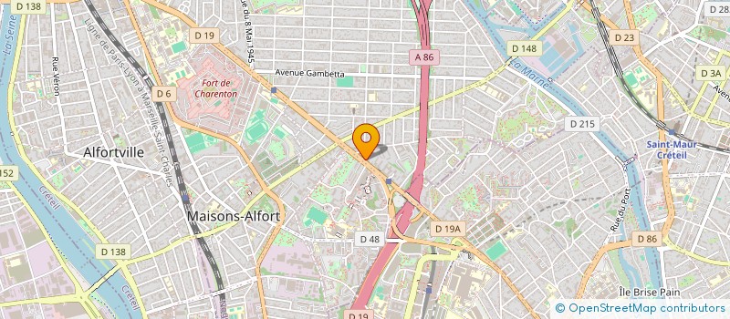 localisation de l'entreprise ALLTEERS  MAISONS-ALFORT