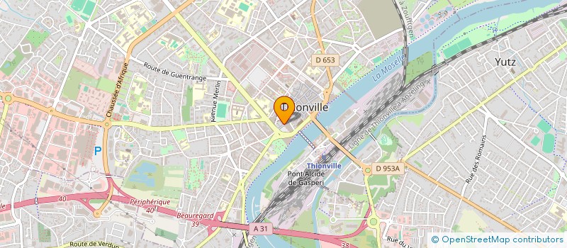 localisation de l'entreprise ALLTRONIC FRANCE  THIONVILLE