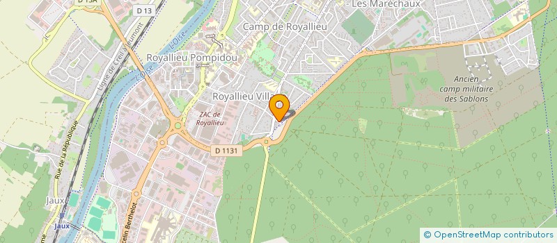 localisation de l'entreprise ALLUM à COMPIEGNE