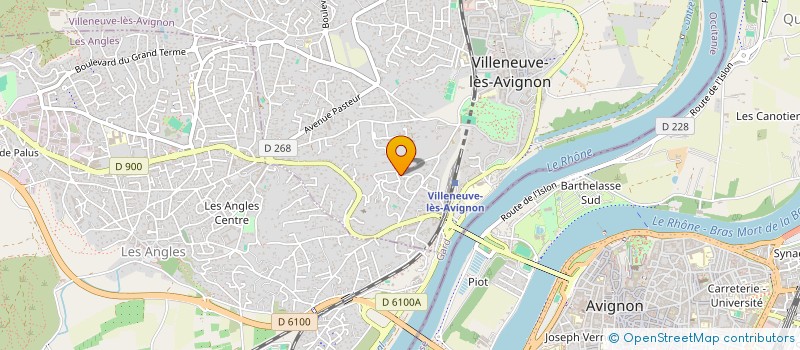 localisation de l'entreprise ALLUMA 3  VILLENEUVE-LES-AVIGNON