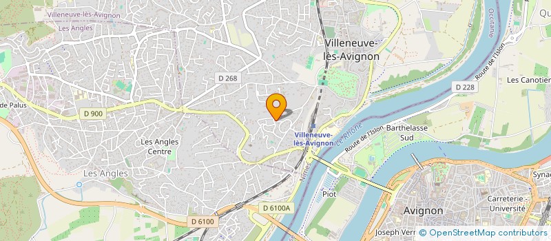 localisation de l'entreprise ALLUMA 5  VILLENEUVE-LES-AVIGNON