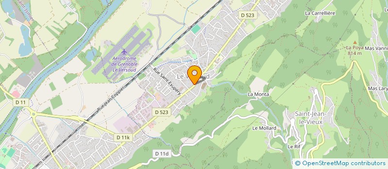 localisation de l'entreprise ALLUMAN SERVICES  LE VERSOUD