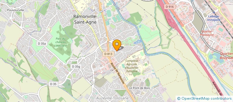 localisation de l'entreprise ALLUME LE SON à RAMONVILLE-SAINT-AGNE
