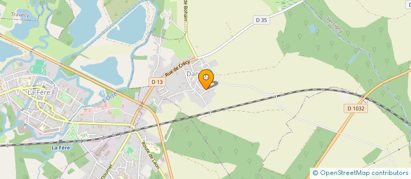 localisation de l'entreprise ALLUNA  DANIZY