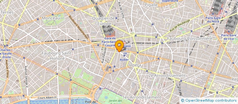 localisation de l'entreprise ALLURE à PARIS
