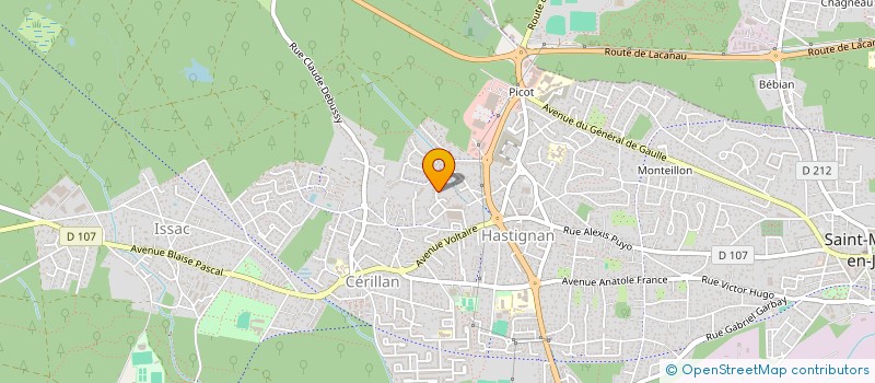 localisation de l'entreprise ALLURE AUTO  SAINT-MEDARD-EN-JALLES